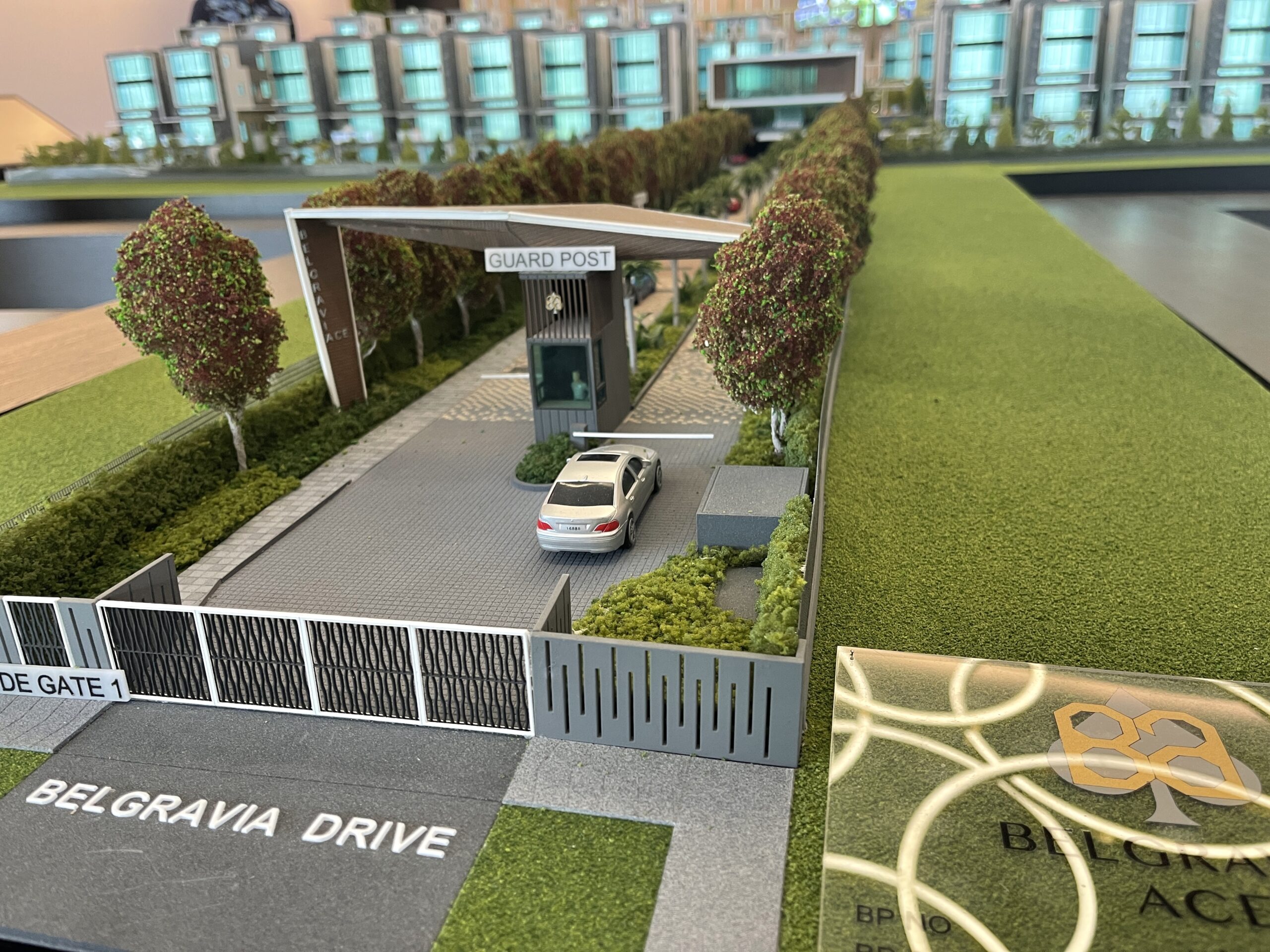 Entrance to Belgravia Ace Model