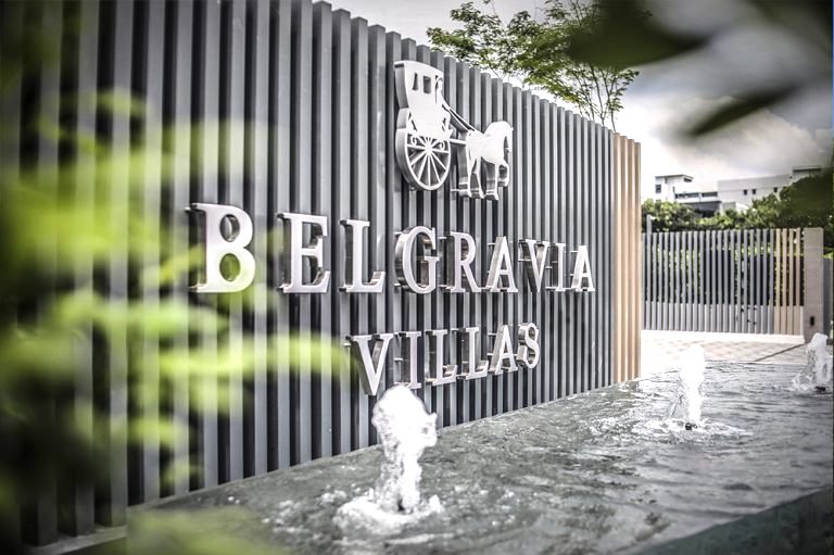 belgravia villas entrance