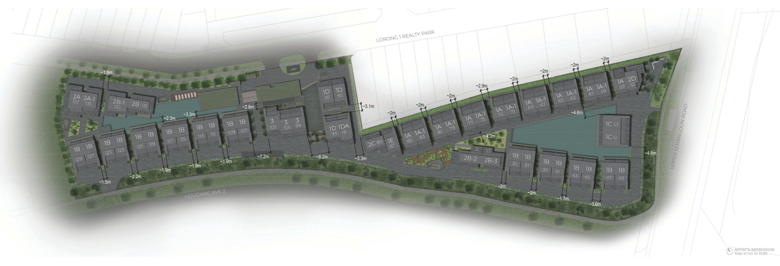 Parkwood Collection Site Map